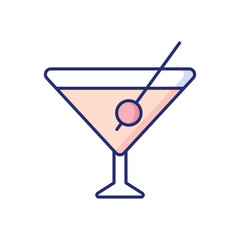 Martini  vector icon