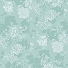 floral seamless pattern design