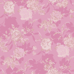 floral seamless pattern design