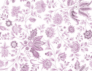 floral seamless pattern design