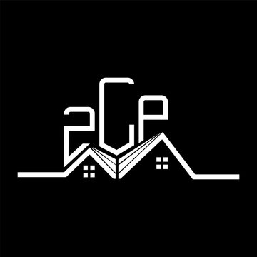 ZLP Real State logo design, ZLP simple and modern logo. ZLP luxurious alphabet design