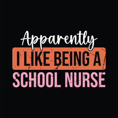 Apparently I like being a school nurse