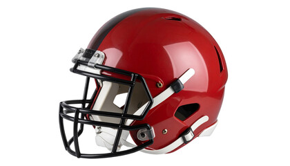 Fototapeta premium Football helmet isolated on white background. Png
