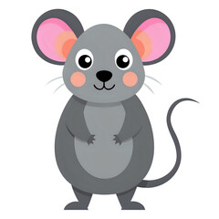 Fototapeta premium mouse ,white background