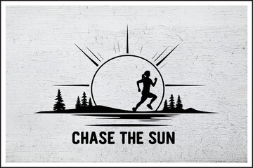 Chasing the Sunlight,
Run Toward the Horizon,
Sunset Runner,
Pursuit of Light
