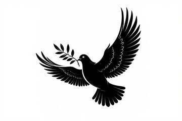 Obraz premium vector illustration of a flying eagle