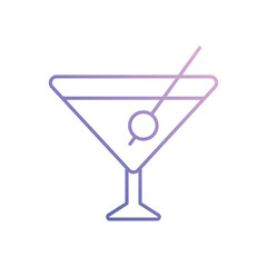 Martini  vector icon