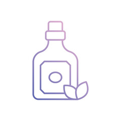 Herbal Liquor vector icon