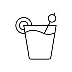 Bloody Mary vector icon