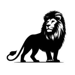 Lion No 19 – Regal Roaring Lion Vector with Majestic Power