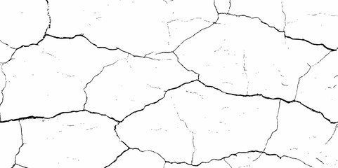 white textured wall with cracks and brick foundation, creating a distressed and some dark spots, textured appearance. it looks aged