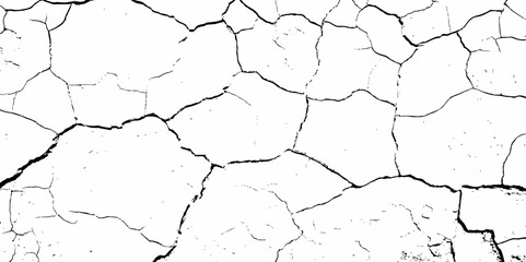 white textured wall with cracks and brick foundation, creating a distressed and some dark spots, textured appearance. it looks aged	