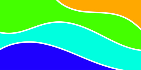 Abstract colorful wavy layers (1)
