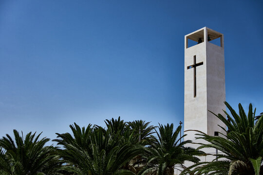 Kirche Morro Jable Fuerteventura, Parroquia de Nuestra Se&ntilde;ora del Carmen