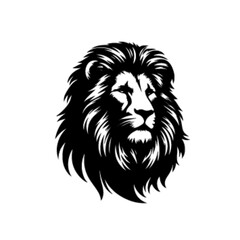 Regal Lion Head Vector Illustration – Lion No 24 Design