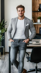 Modern Office Casual for Men