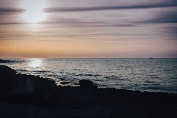 sunrise over the sea