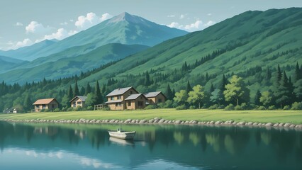 Lake View Tranquility the Water Vol.73