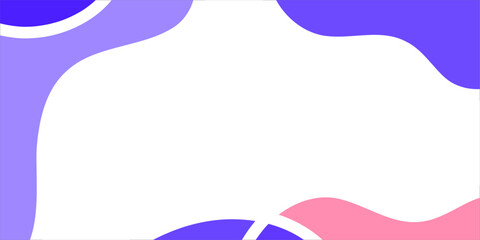 Abstract Background with Soft, Flowing Shapes