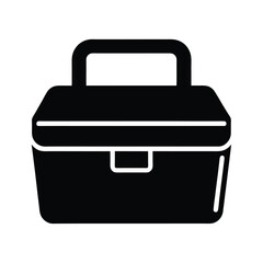 Lunchbox Icon Vector Illustration