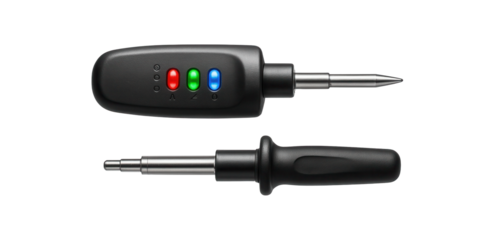 Phase indicator with a detachable probe for easy replacement and maintenance in busy home workshops