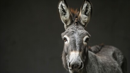 Grey donkey