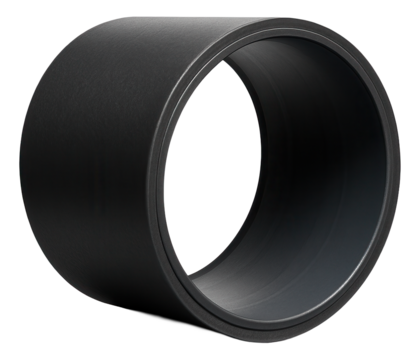 Heavy-duty polypropylene pipe for a rural home's septic system, ensuring durability and longevity.