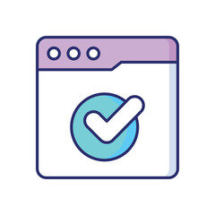 Website vector icon