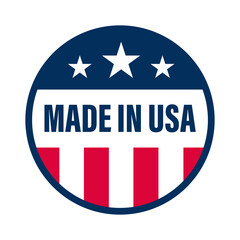 Made in USA. Made in USA sticker