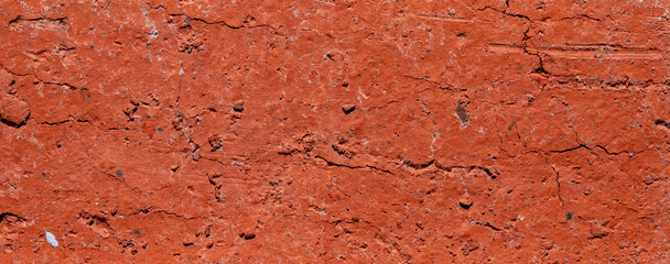 close-up of old brick wall texture
