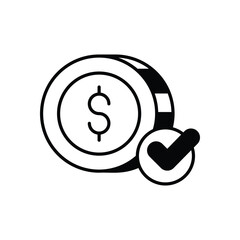 Dollar  vector icon