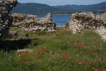 Sardinia, diverse island with landscapes, beaches and art in the Mediterranean

