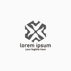 Obraz premium human care logo design template, people logos, sport logo design vector