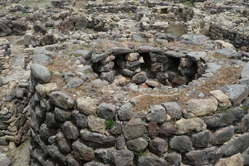 Sardinia, diverse island with landscapes, beaches and art in the Mediterranean

