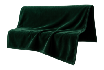 Decorative sofa cover crafted from plush velvet fabric, ideal for adding a touch of luxury to a living room couch.