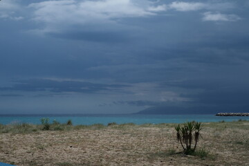Sardinia, diverse island with landscapes, beaches and art in the Mediterranean

