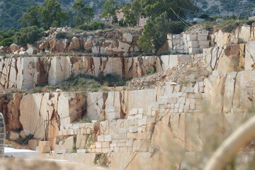 Sardinia, diverse island with landscapes, beaches and art in the Mediterranean

