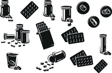 Chocolate and Cocoa Product Vector Set – Sweet, Candy, Dessert, Snack, Bar, Dark, Food, Delicious, Icon, Gourmet

