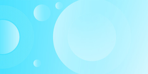 abstract background minimalist banner soft blue gradient. Vector EPS 10