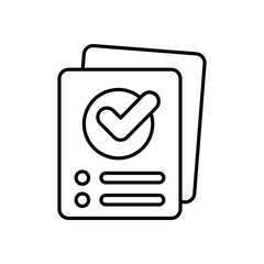 Approved  vector icon