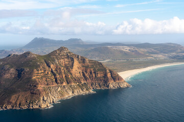 Kaphalbinsel Chapman's Peak Strand Luft