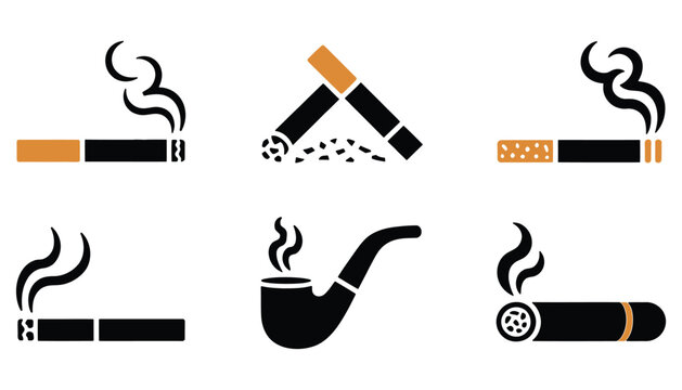 cigarette vector png Royalty Free Clip Art Illustration - Cigarro Vetor Lighted Cigarette PNG Transparent Images