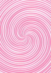 Vector abstract twirling pink background