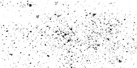 Grungy scratches black vintage design element in old distressed paper or border illustration vector. Dust overlay distress grain,