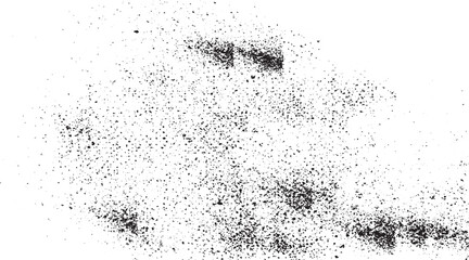  Dirt overlay or screen effect use for grunge and vintage image style  with a halftone raster pattern. Monochrome noise of dust or dirt, printing errors for overlay 