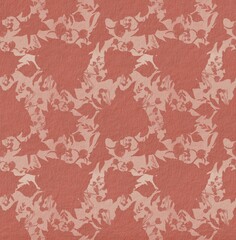 peony seamless pattern watercolor illustration red beige