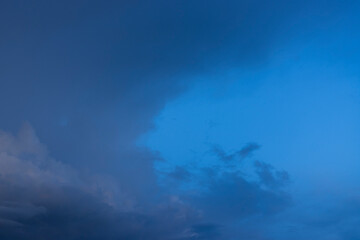art of sky in the evening time look like wave