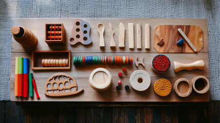 Key Features of Montessori Toys Simple and purpose-driven (no batteries, lights, or sounds) Made from natural materials (wood, cotton, metal) Hands-on and sensory-based.
