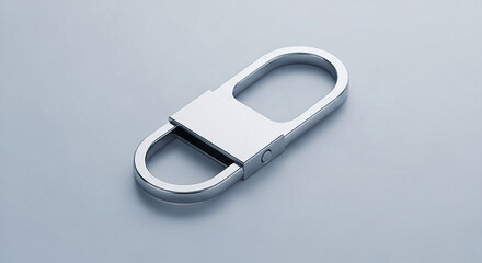 Minimalist Aluminum Key Ring