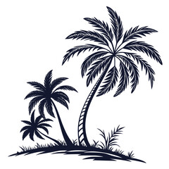 palm tree silhouette